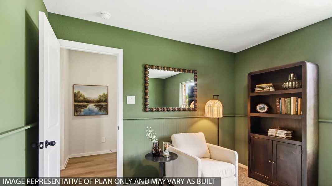 Furnished interior view inside a new home in Mill Creek, Magnolia (Image 14).