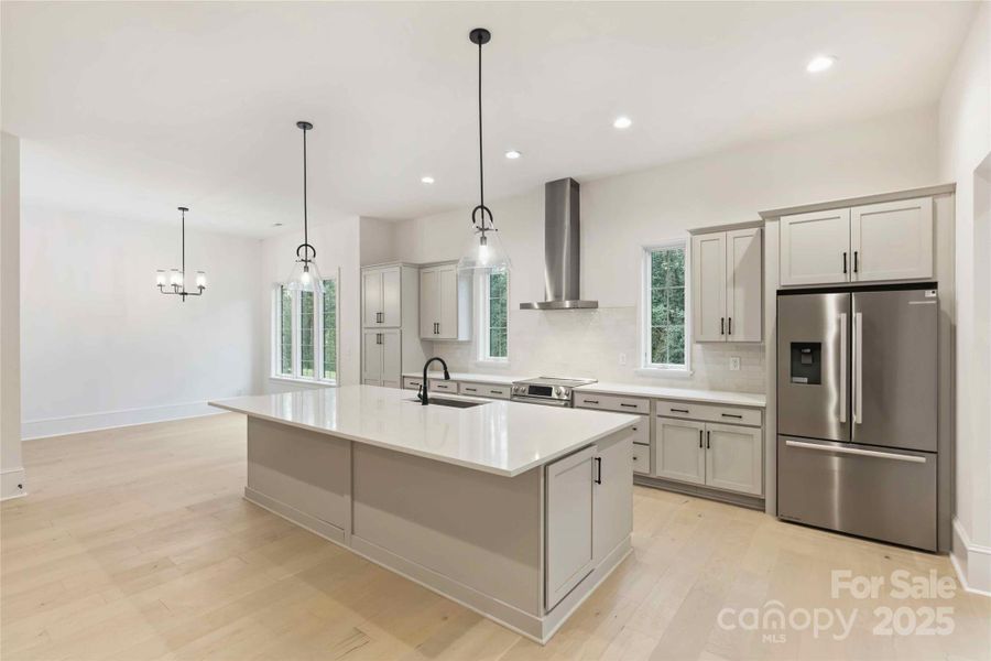 Furnished interior view inside a new home in , Charlotte (Image 14).