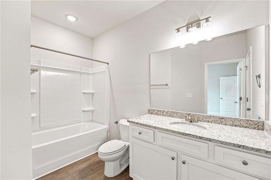 Furnished interior view inside a new home in , Gray (Image 14).