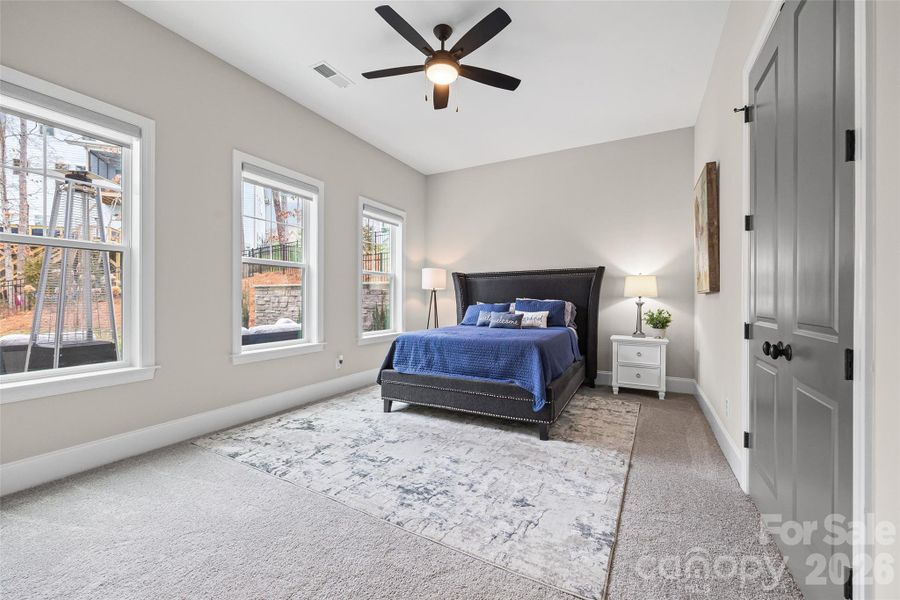 Furnished interior view inside a new home in , Charlotte (Image 38).