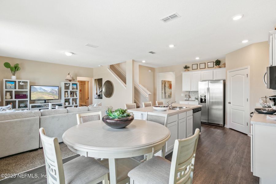 Furnished interior view inside a new home in Sawmill Branch, Palm Coast (Image 13).