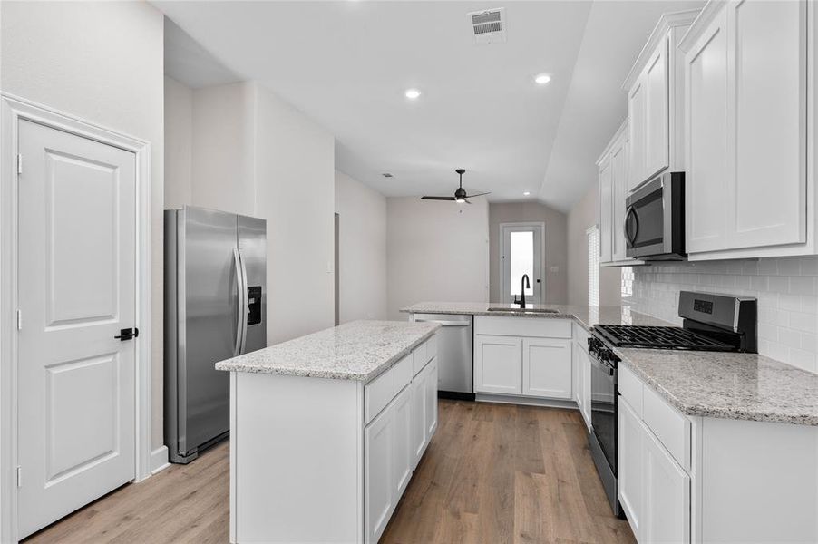 Furnished interior view inside a new home in Princeton Heights, Princeton (Image 2).