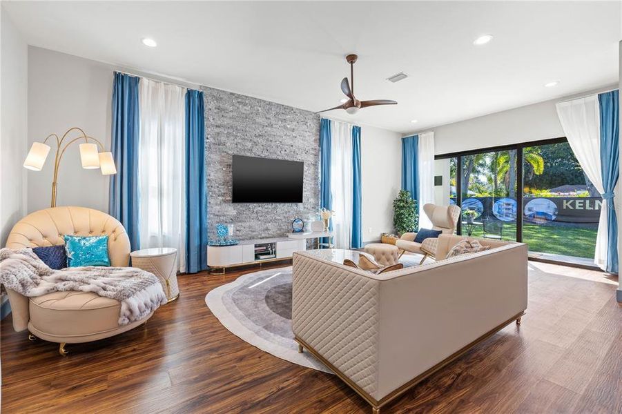 Furnished interior view inside a new home in , Gulfport (Image 48).