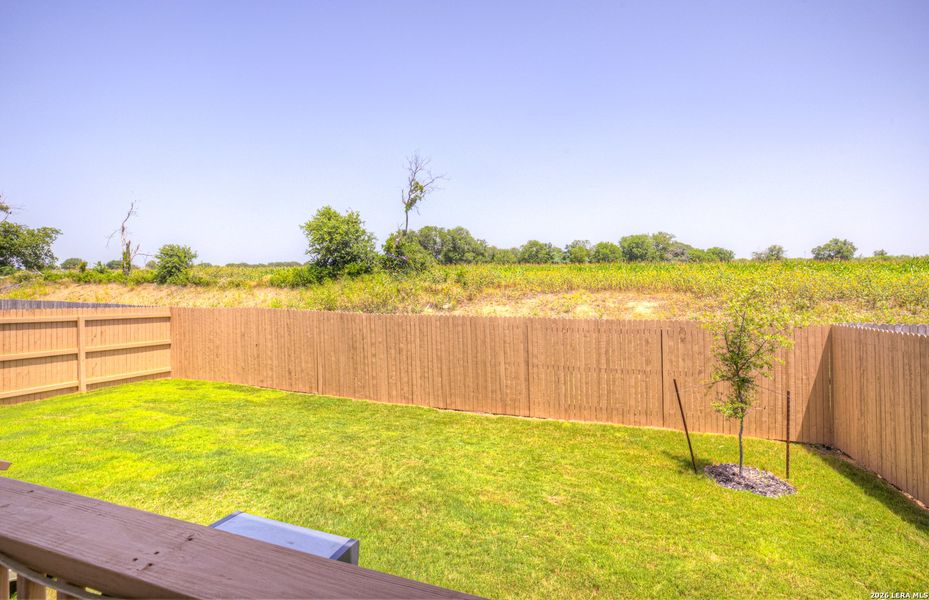 Exterior details and patio area of a home in Parkside, New Braunfels (Image 23).