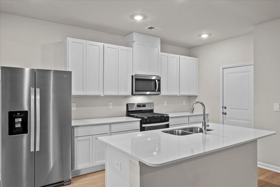 Furnished interior view inside a new home in Pleasant Brook, Piedmont (Image 5).