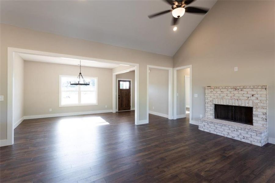 Spacious, unfurnished interior of a new home in , Social Circle (Image 20).