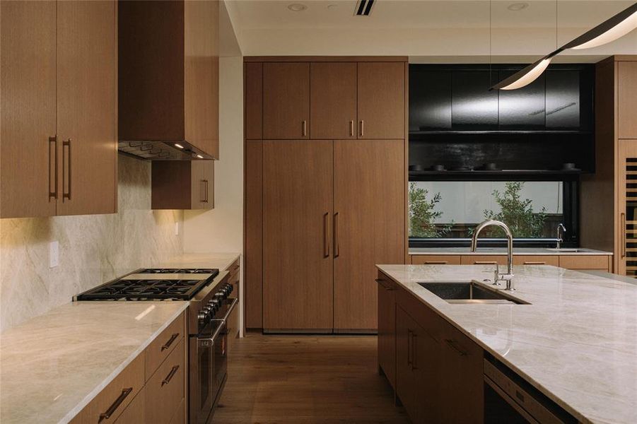 Furnished interior view inside a new home in , Dallas (Image 6).