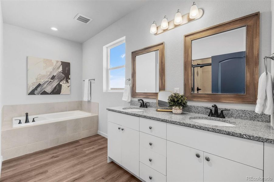 Furnished interior view inside a new home in , Pueblo West (Image 18).