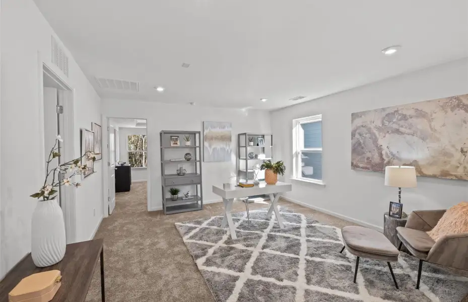 Furnished interior view inside a new home in Riverstone, Monroe (Image 16).