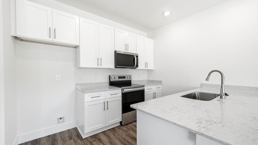 Furnished interior view inside a new home in The Arbor Townhomes, Kingsport (Image 6).