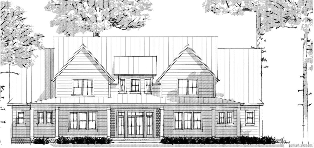 Exterior rendering of this home design in , Mount Pleasant, SC (Image 1). Exterior rendering of this home design in , Mount Pleasant, SC (Image 1).