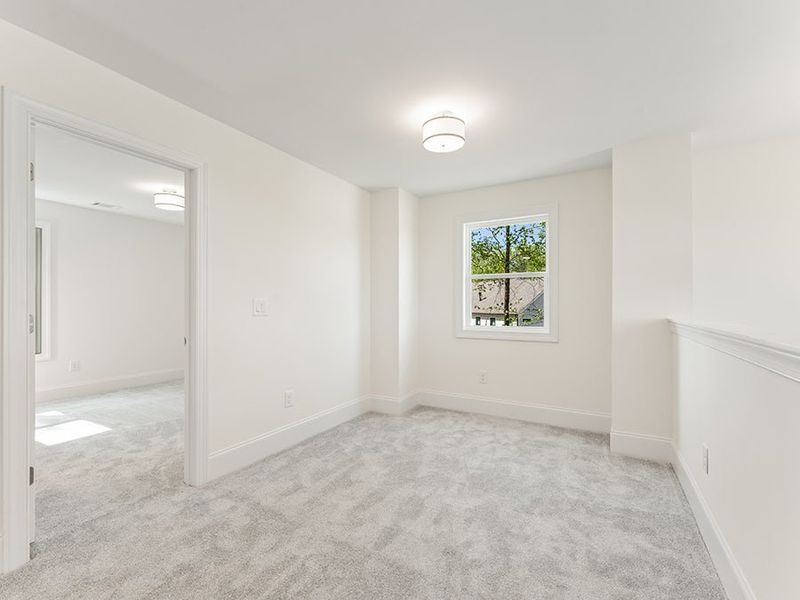 Representative unfurnished interior of a home built from the The Chatham by Windsong Properties in Ashbury Commons, Powder Springs (Image 37). Representative unfurnished interior of a home built from the The Chatham by Windsong Properties in Ashbury Commons, Powder Springs (Image 37).