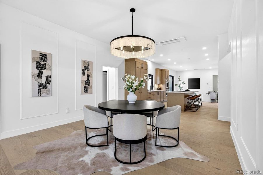 Furnished interior view inside a new home in , Denver (Image 14).