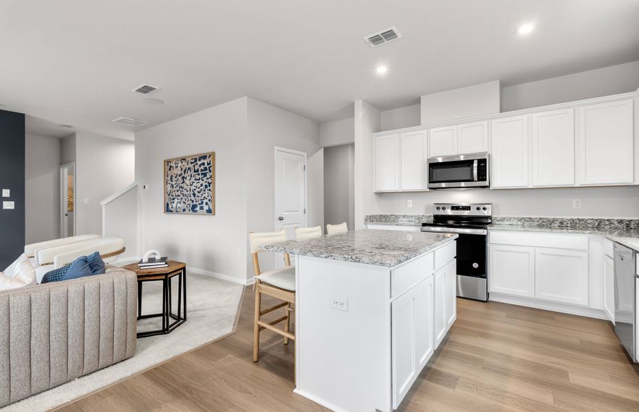 Furnished interior view inside a new home in Carpenter Falls, Durham (Image 22).