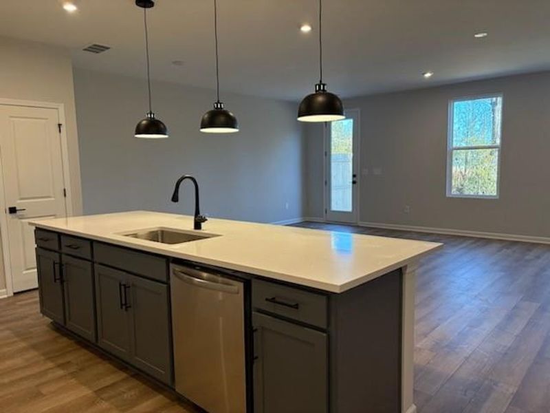 Furnished interior view inside a new home in Lake Shore, Winder (Image 4).