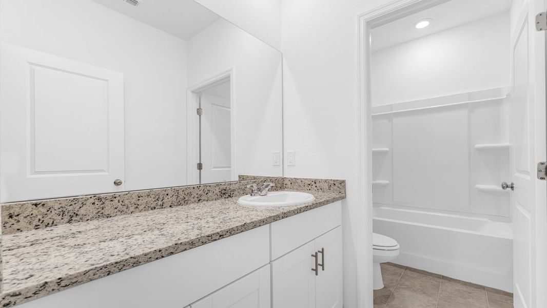 Representative furnished interior of a home built from the Sage by Taylor Morrison in Coopers Meadow, Jacksonville (Image 12).