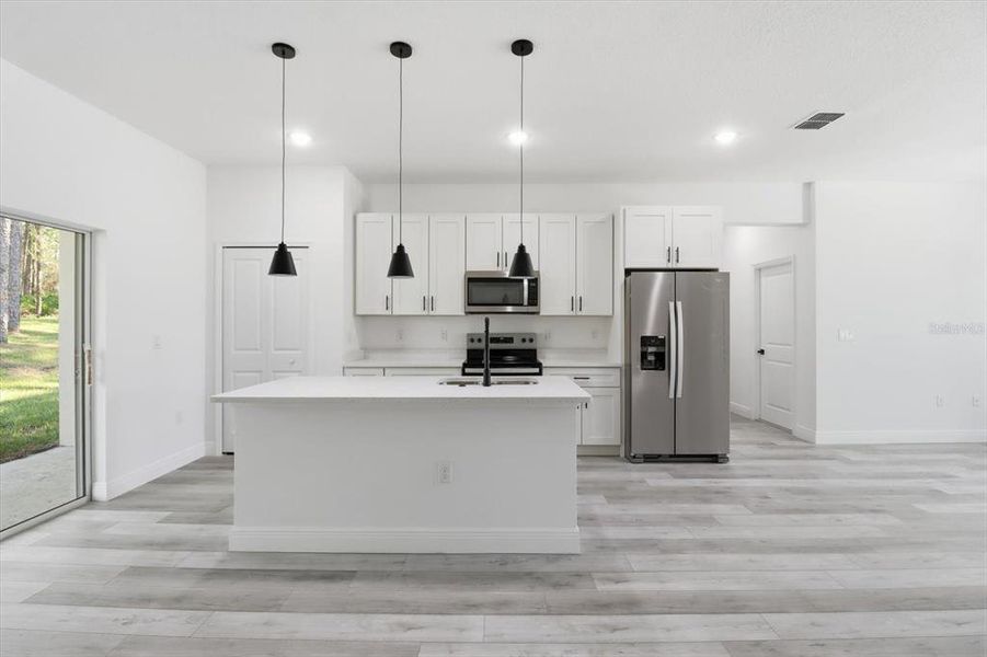 Furnished interior view inside a new home in , Citrus Springs (Image 4). Furnished interior view inside a new home in , Citrus Springs (Image 4).