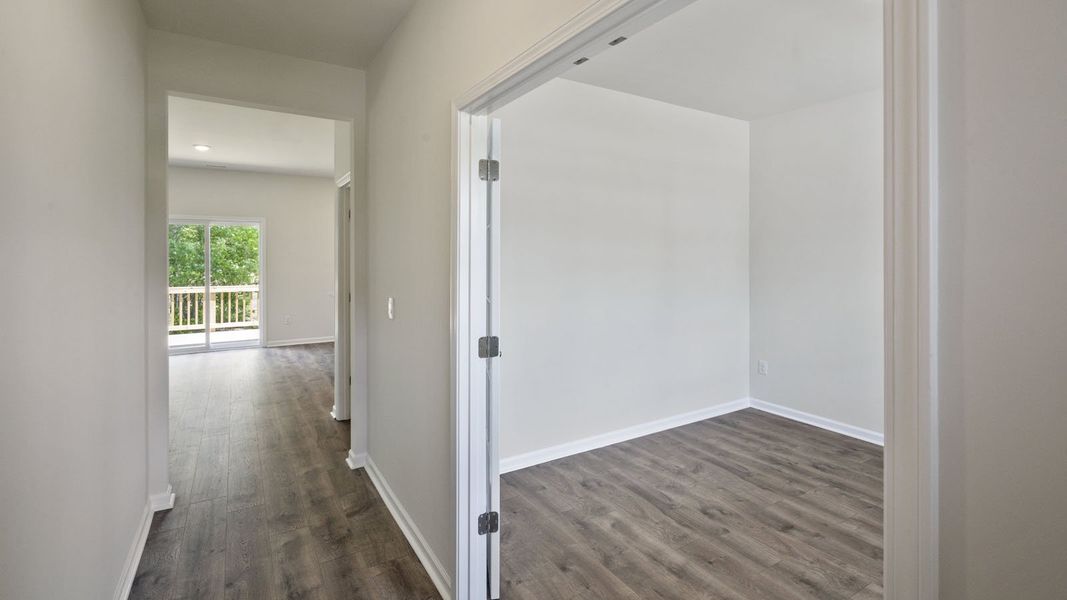 Spacious, unfurnished interior of a new home in Baker Farm, Youngsville (Image 13). Spacious, unfurnished interior of a new home in Baker Farm, Youngsville (Image 13).
