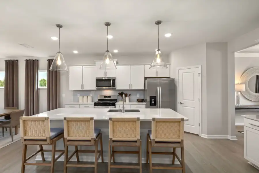 Furnished interior view inside a new home in Cambria, Garner (Image 6).