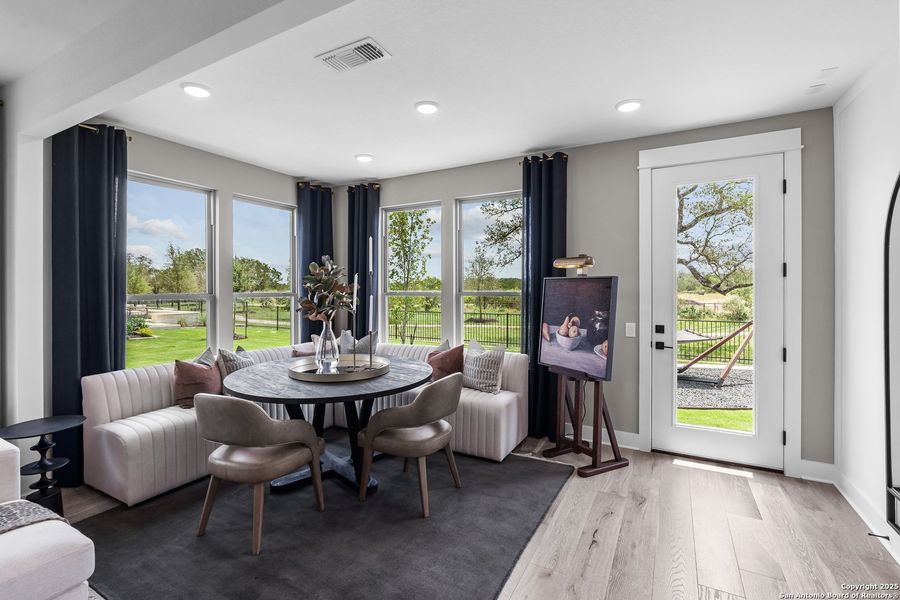 Furnished interior view inside a new home in Del Webb New Braunfels at Veramendi, New Braunfels (Image 20).