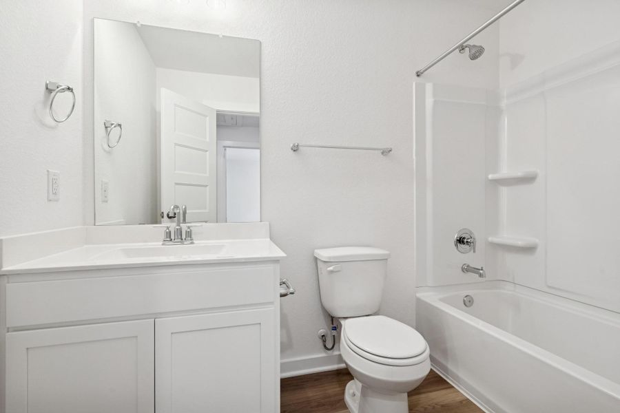 Furnished interior view inside a new home in Indian Springs, Crosby (Image 9).