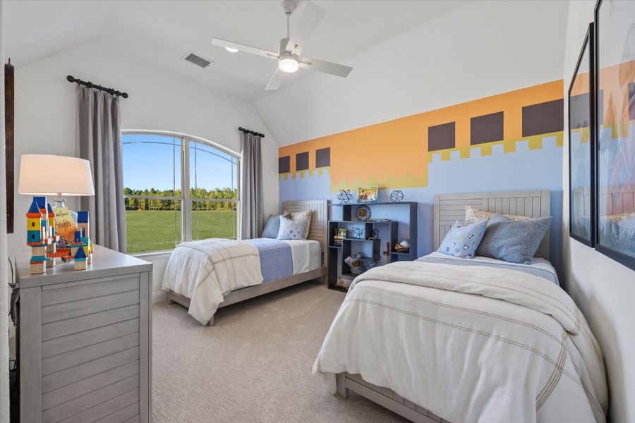 Furnished interior view inside a new home in Lake Shore Village, Rowlett (Image 29).