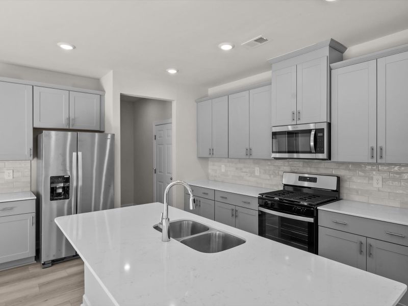 Furnished interior view inside a new home in Vickery Station, Woodruff (Image 3).