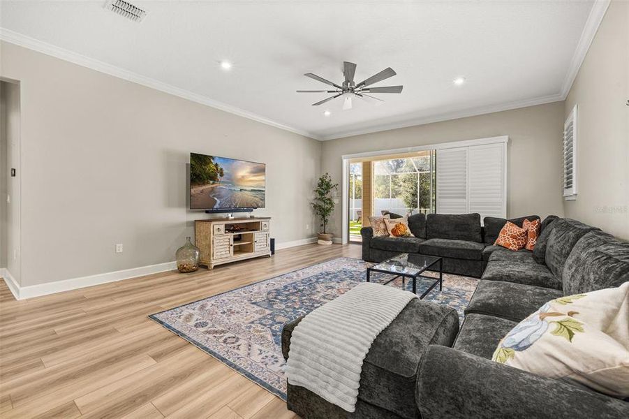 Furnished interior view inside a new home in , Celebration (Image 19).