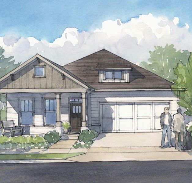 Representative rendering of the exterior for the The Brookhaven by Windsong Properties (Image 1). Representative rendering of the exterior for the The Brookhaven by Windsong Properties (Image 1).