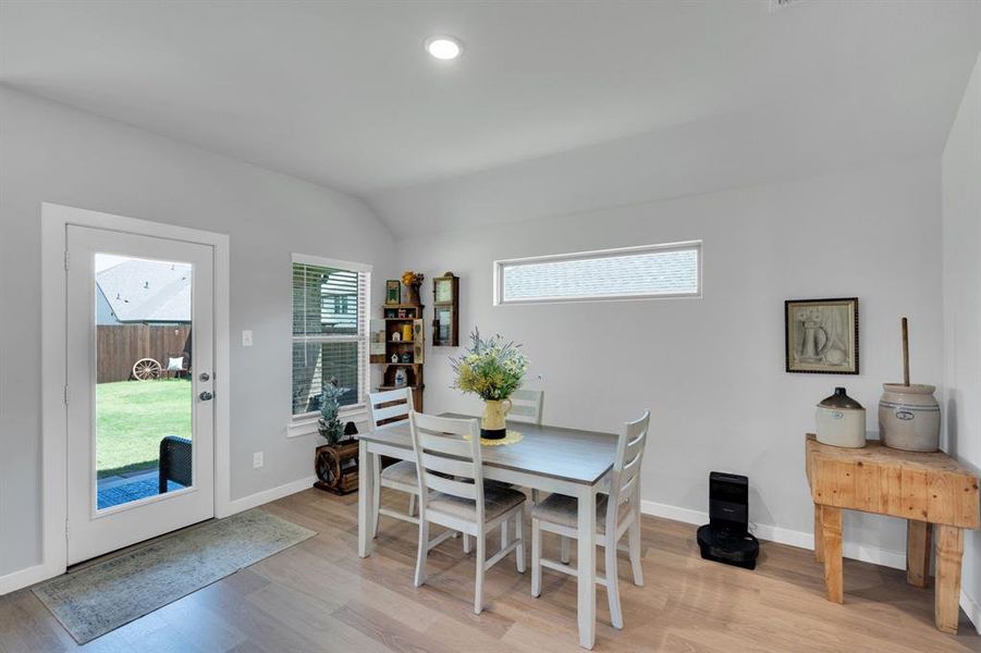 Dining area