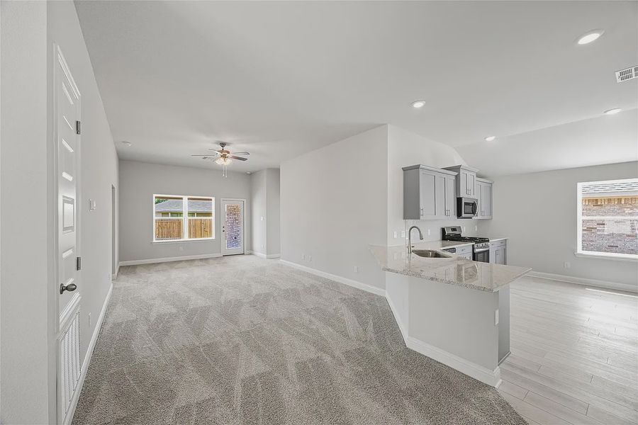 Furnished interior view inside a new home in Grand Oaks Reserve, Cleveland (Image 6).