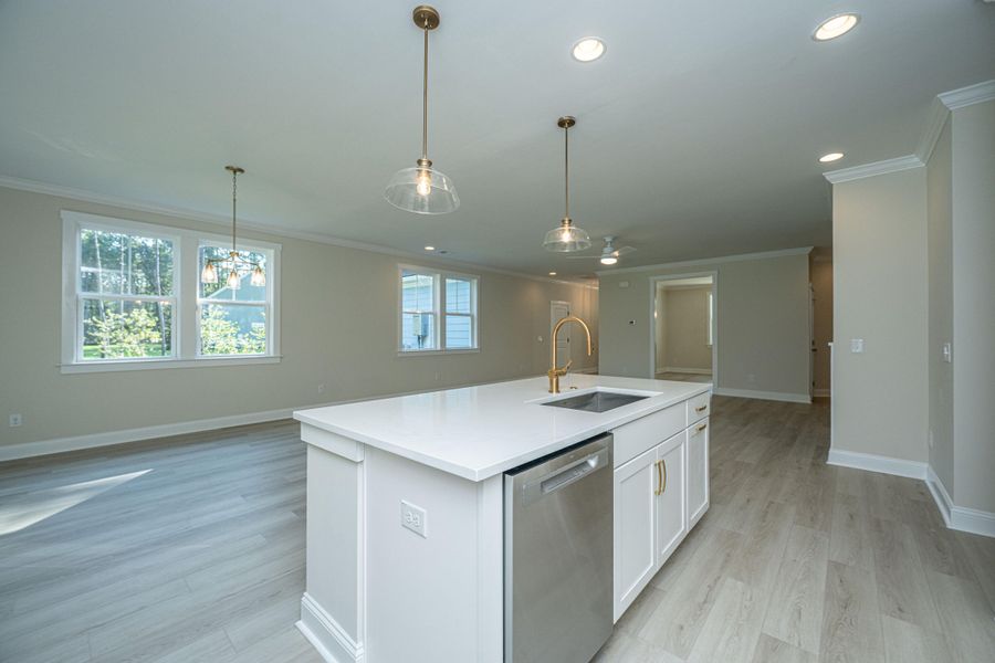 Furnished interior view inside a new home in , Awendaw (Image 4).