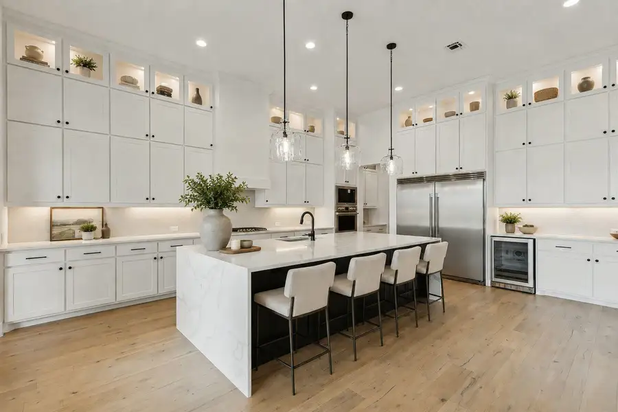 Furnished interior view inside a new home in The Vines, Haslet (Image 7).
