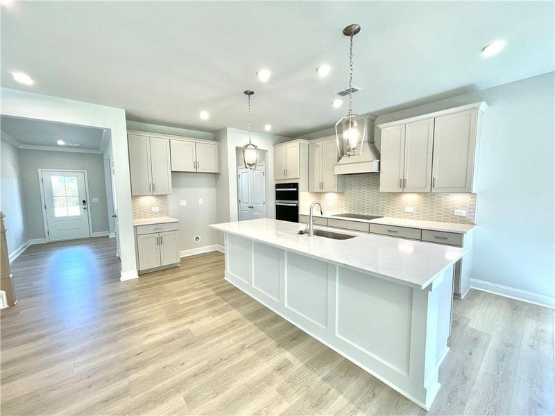 Furnished interior view inside a new home in Hopewell Reserve: Hopewell - 40' Value, Cumming (Image 11). Furnished interior view inside a new home in Hopewell Reserve: Hopewell - 40' Value, Cumming (Image 11).