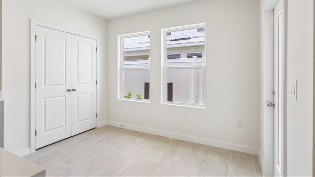 Furnished interior view inside a new home in Cyrene at Harmony, St. Cloud (Image 8).