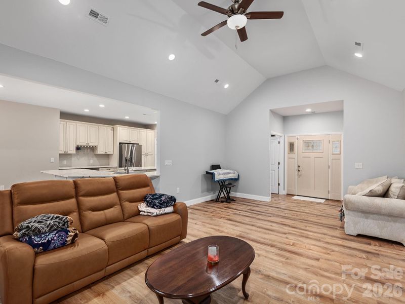 Furnished interior view inside a new home in , Hendersonville (Image 7).