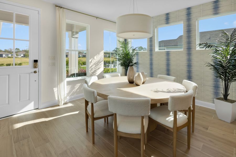 Representative furnished interior of a home built from the Cayman by Mattamy Homes in RiverTown, St. Johns (Image 4).