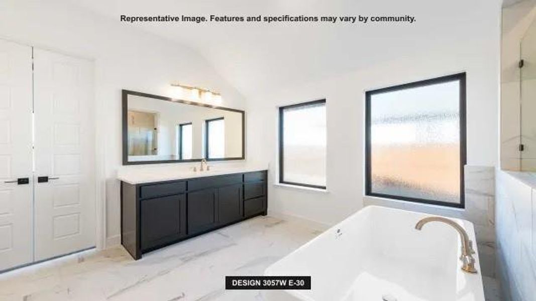 Furnished interior view inside a new home in Lakewood Village, Lakewood Village (Image 8).