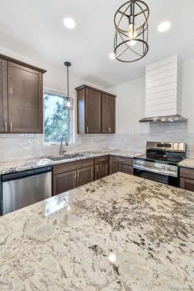 Furnished interior view inside a new home in , Colorado Springs (Image 11).