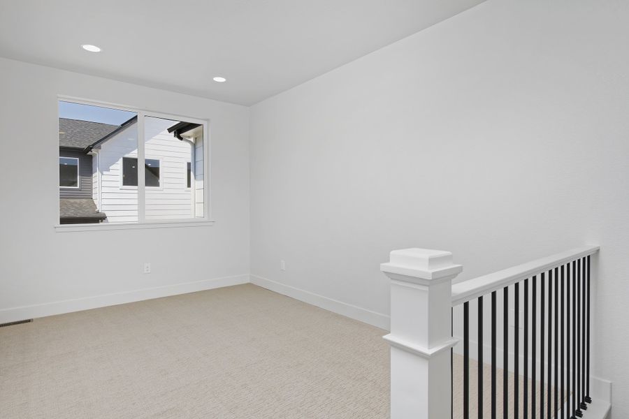 Spacious, unfurnished interior of a new home in Loretto Heights - Rise Collection, Denver (Image 19).