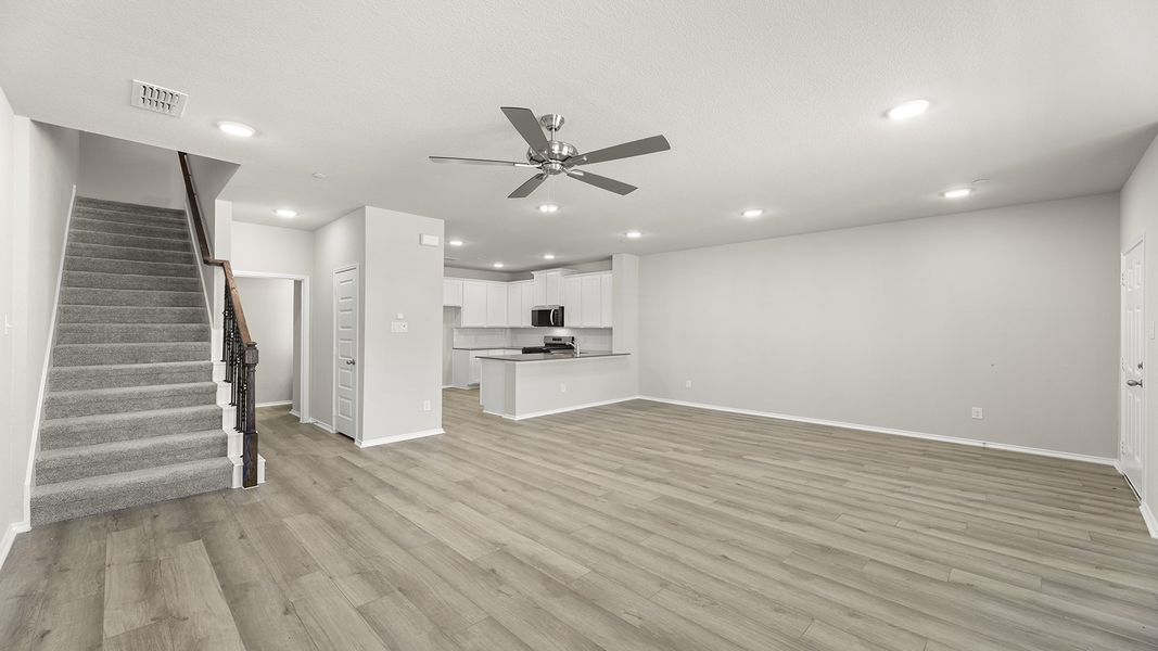 Spacious, unfurnished interior of a new home in Heartland Townhomes, Heartland (Image 13).