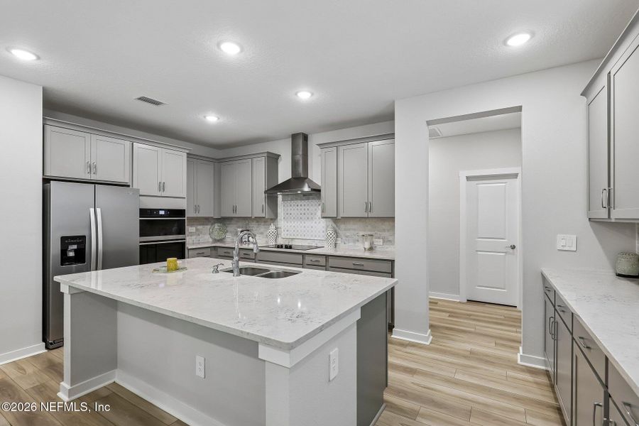 Furnished interior view inside a new home in , Jacksonville (Image 7).