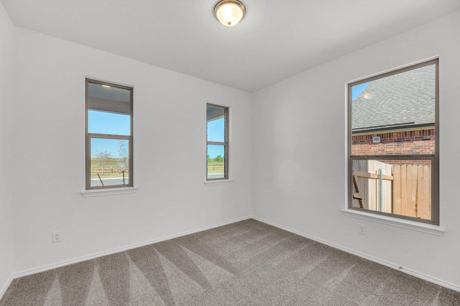 Spacious, unfurnished interior of a new home in Mustang Valley, Manor (Image 13). Spacious, unfurnished interior of a new home in Mustang Valley, Manor (Image 13).