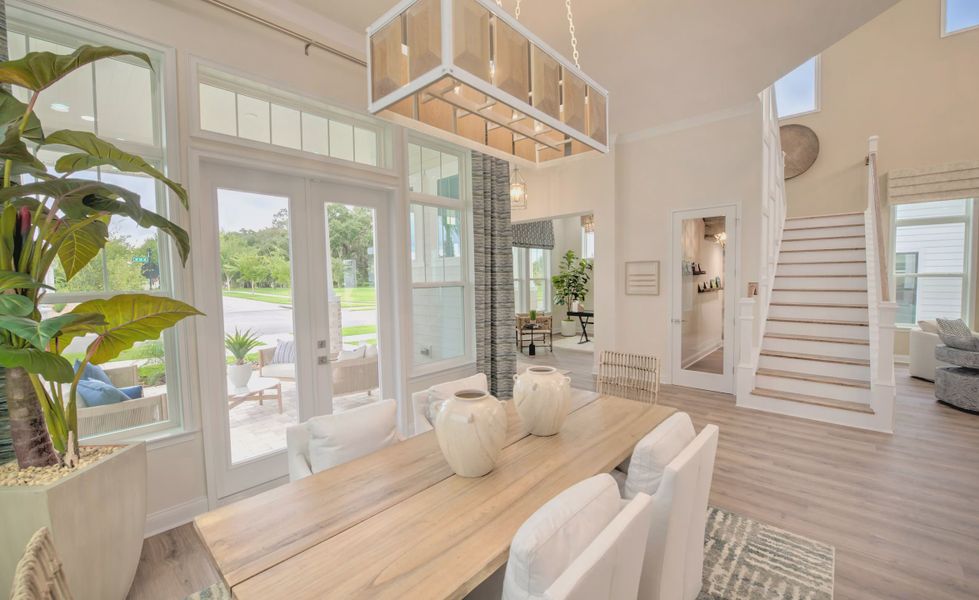 Furnished interior view inside a new home in Oakmont, Gainesville (Image 29). Furnished interior view inside a new home in Oakmont, Gainesville (Image 29).