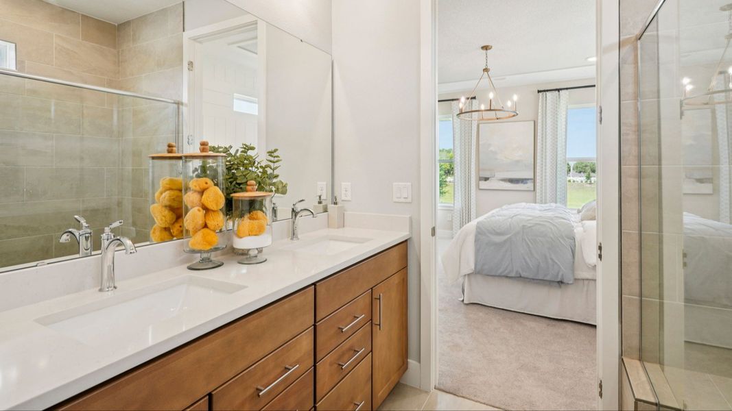 Representative furnished interior of a home built from the Marigold by DRB Homes in Haven at Diamond Springs, Jacksonville (Image 14). Representative furnished interior of a home built from the Marigold by DRB Homes in Haven at Diamond Springs, Jacksonville (Image 14).