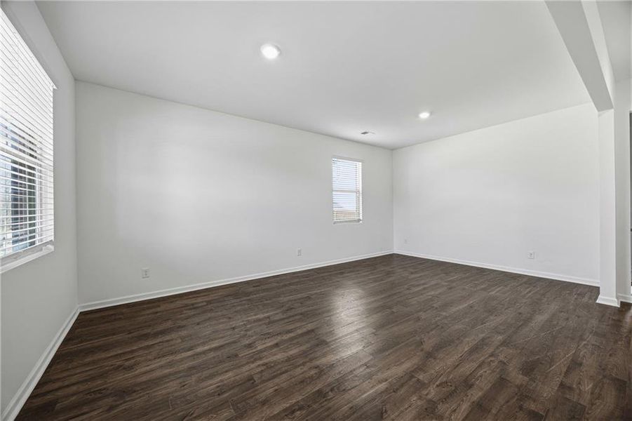 Spacious, unfurnished interior of a new home in The Enclave at Flat Rock Hills, Stonecrest (Image 21).
