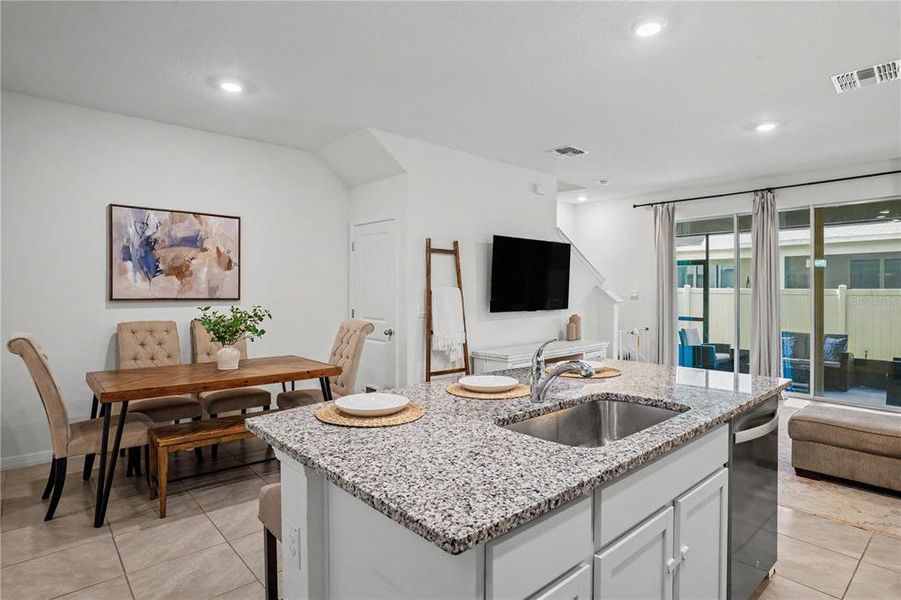 Furnished interior view inside a new home in , Land O' Lakes (Image 6). Furnished interior view inside a new home in , Land O' Lakes (Image 6).