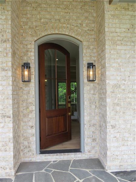 Exterior details and patio area of a home in , Acworth (Image 33).