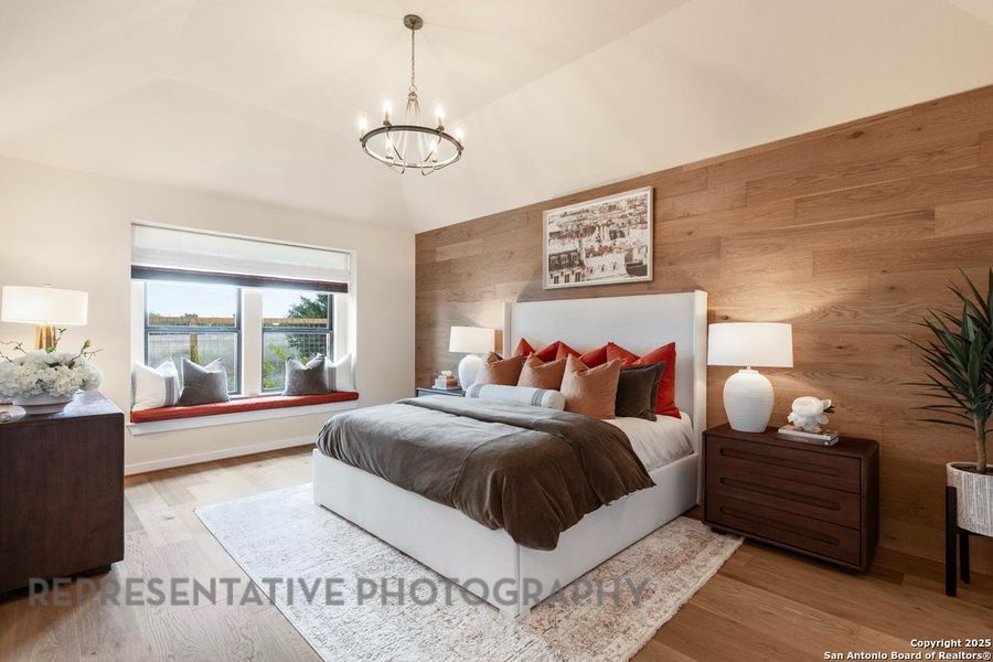 Furnished interior view inside a new home in The Crossvine, Schertz (Image 31).