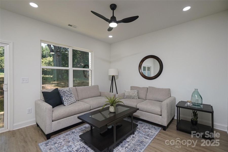 Furnished interior view inside a new home in , Charlotte (Image 17).